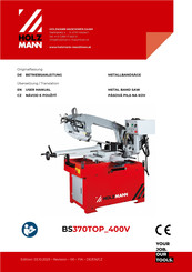 HOLZMANN MASCHINEN BS370TOP 400V User Manual