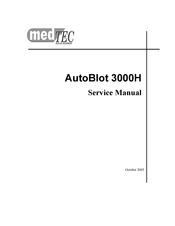 MedTec AutoBlot 3000H Service Manual