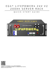 EG4 LIFEPOWER4 24V V2 Quick Start Manual