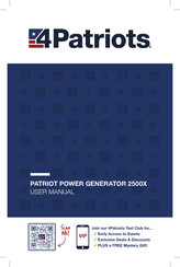 4Patriots 2500X User Manual