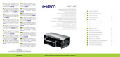 MPM MOP-43M User Manual