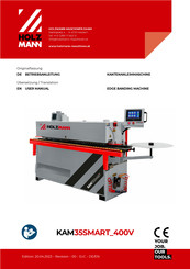HOLZMANN MASCHINEN KAM35SMART 400V User Manual