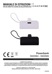 Kooper X 5920984 User Instructions