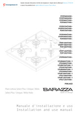 Barazza Unique 1PSU0904T 00 Series Installation And Use Manual
