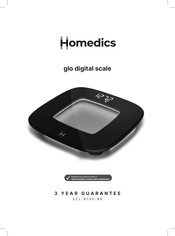 HoMedics glo SCL-B100-BK Manual