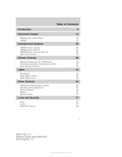 Ford 2003 F150 Owner's Manual