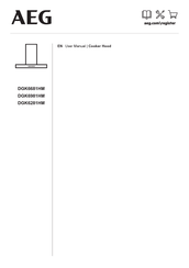 AEG DGK6281HM User Manual