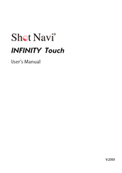 Shot Navi Infinity Touch User Manual