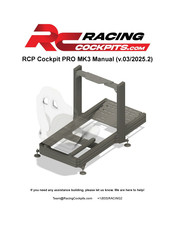 RACING COCKPITS RCP Cockpit PRO MK3 Manual