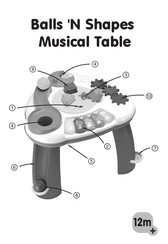 Winfun Balls 'N Shapes Musical Table Manual
