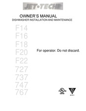 Jet-tech F-20 Owner's Manual