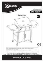 Outsunny 846-103V91 Instruction Manual