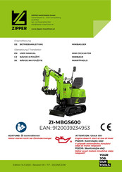 ZIPPER MASCHINEN ZI-MBGS600 User Manual