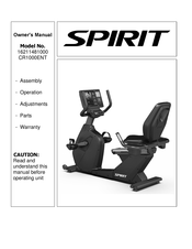 Spirit 16211481000 Owner's Manual