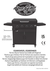 Char-Griller Premium CG30354625 Manual