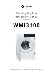 Caple WMI3100 Instruction Manual