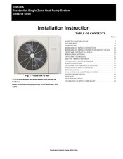Carrier 37MURAQ24AA3 Installation Instruction