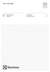 Electrolux EWF 1407 MEW User Manual