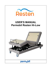 Permobil Resten Hi-Low User Manual