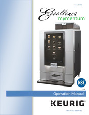 Keurig Eccellenza Momentum Operation Manual