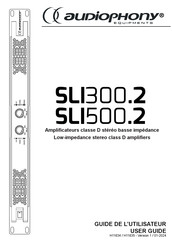 audiophony SLI300.2 User Manual