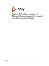 Poly CB7222 User Manual