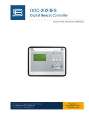 Basler DGC-2020ES Quick Start Instruction Manual