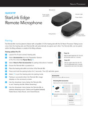 Starkey StarLink Edge Remote Microphone Quick Tips