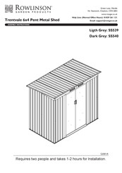 Rowlinson Garden Products SS540 Assembly Instructions Manual