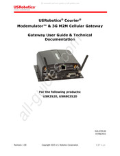 UNICOM USRobotics Courier Modemulator USR3520 User Manual