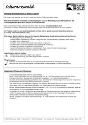 Skanholz 231010-13-31 Important Information Manual