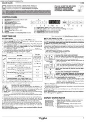 Whirlpool WH6IC16B4M6T0 Quick Manual