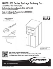 Suncast BMPB1000 Series Assembly Instructions Manual