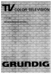 Grundig P37-060 Manual