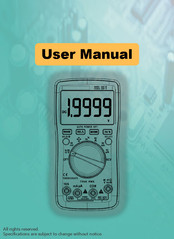RICHMETERS RM303 User Manual