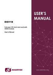 AXIOMTEK EIO118-AMATT-LTE User Manual