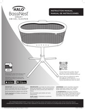 HALO BASSINEST Smart Swivel Sleeper Instruction Manual