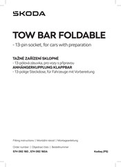 Skoda 57H 092 160A Fitting Instructions Manual