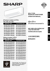 Sharp AU-X10YM Series Operation Manual