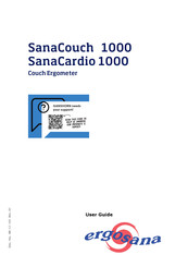 Ergosana SanaCouch 1000 User Manual