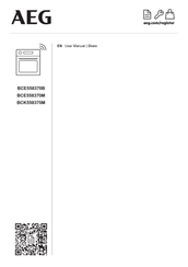 AEG BCE558370B User Manual