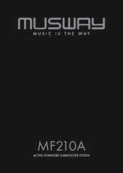 Musway MF210A Instructions Manual