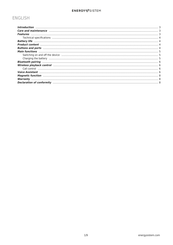 ENERGY SISTEM Neckband BT Smart 5 User Manual
