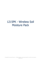 Data Harvest 1215PK Manual