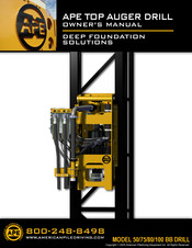 APE 100 BB Owner's Manual