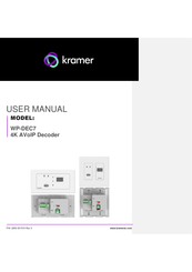 Kramer WP-DEC7 User Manual