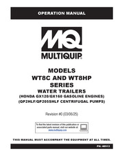 MULTIQUIP WTE8C Operation Manual
