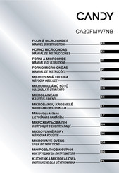 Candy CA20FMW7NB User Instructions