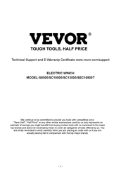 VEVOR SC13000 Manual