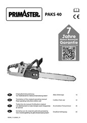 PrimAster PAKS 40 Translation Of The Original Operating Manual